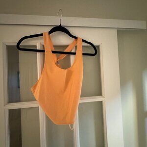 BCBG Orange Top - Size Small